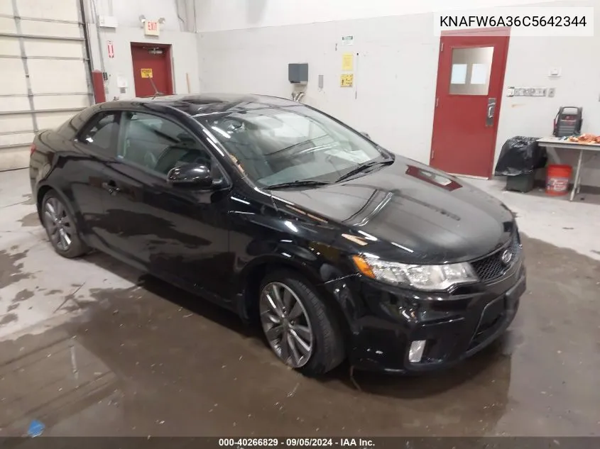 KNAFW6A36C5642344 2012 Kia Forte Koup Sx