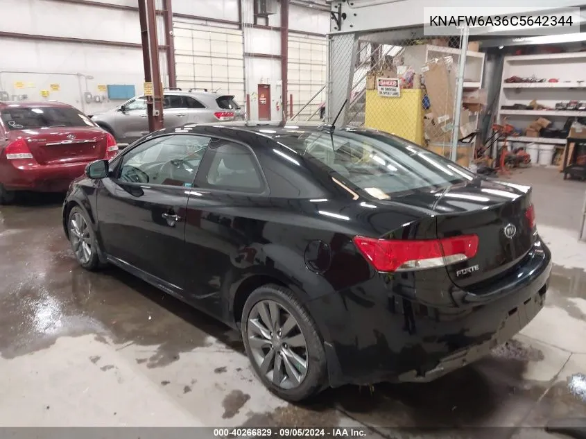 KNAFW6A36C5642344 2012 Kia Forte Koup Sx