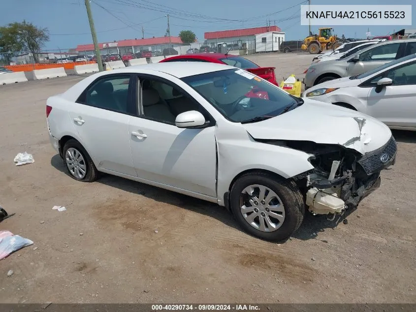 KNAFU4A21C5615523 2012 Kia Forte Ex