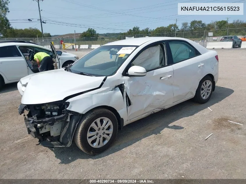 KNAFU4A21C5615523 2012 Kia Forte Ex