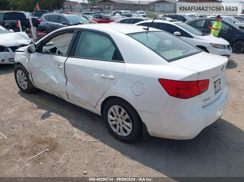 2012 Kia Forte Ex VIN: KNAFU4A21C5615523 Lot: 40290734