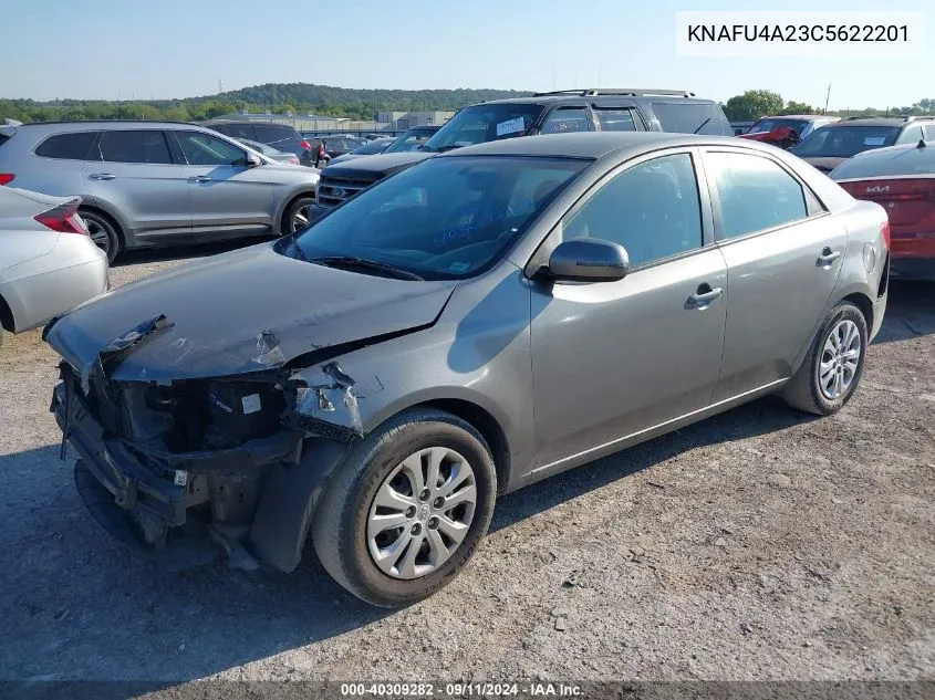 2012 Kia Forte Ex VIN: KNAFU4A23C5622201 Lot: 40309282