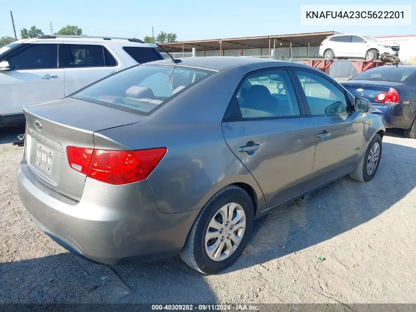 2012 Kia Forte Ex VIN: KNAFU4A23C5622201 Lot: 40309282