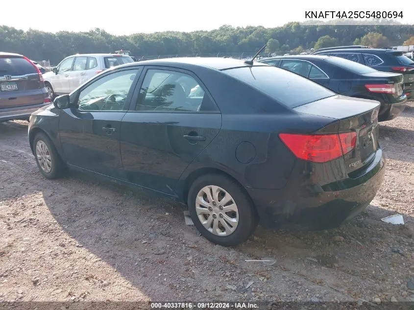 KNAFT4A25C5480694 2012 Kia Forte Lx