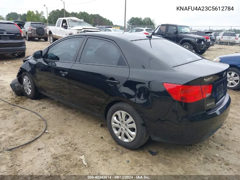 KNAFU4A23C5612784 2012 Kia Forte Ex