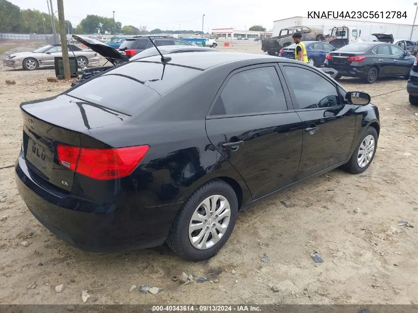 KNAFU4A23C5612784 2012 Kia Forte Ex