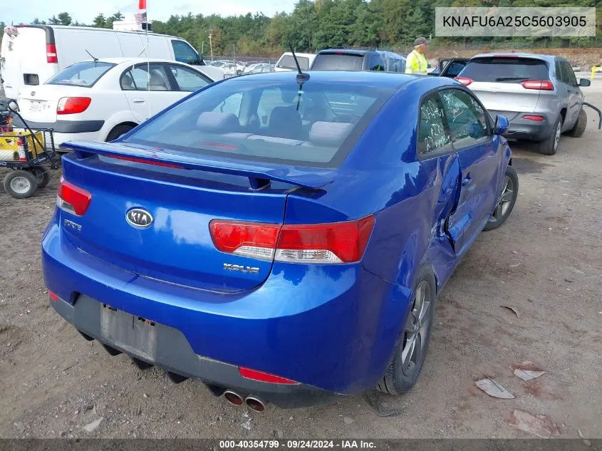 2012 Kia Forte Koup Ex VIN: KNAFU6A25C5603905 Lot: 40354799