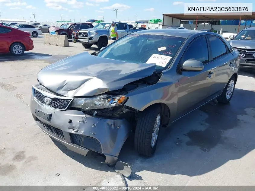 2012 Kia Forte Ex VIN: KNAFU4A23C5633876 Lot: 40355322