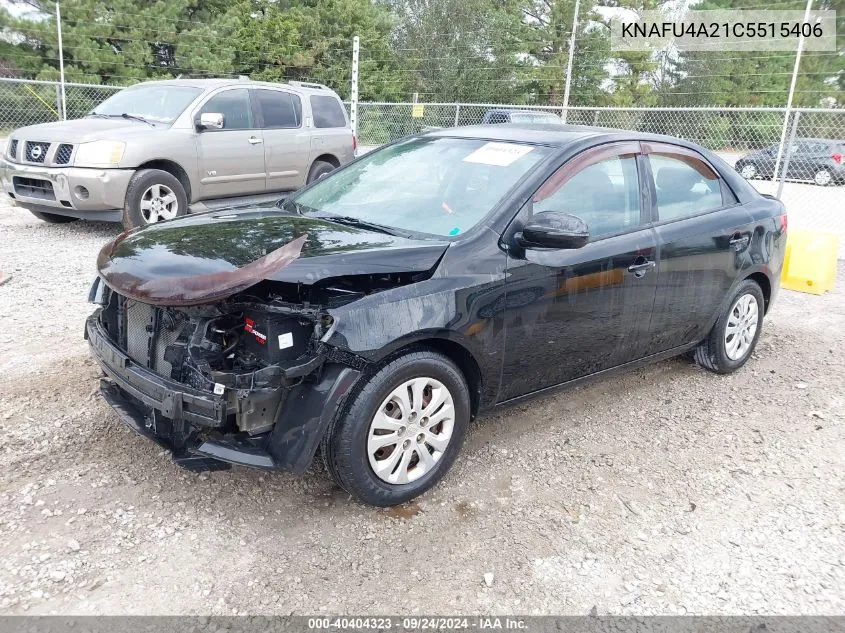 2012 Kia Forte Ex VIN: KNAFU4A21C5515406 Lot: 40404323