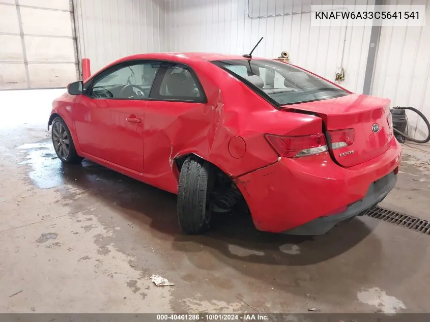 KNAFW6A33C5641541 2012 Kia Forte Koup Sx