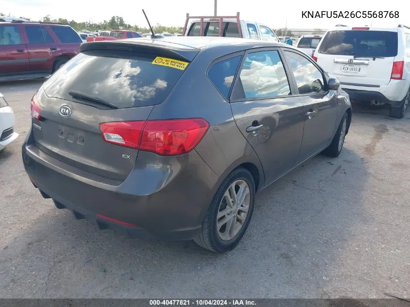 2012 Kia Forte Ex VIN: KNAFU5A26C5568768 Lot: 40477821