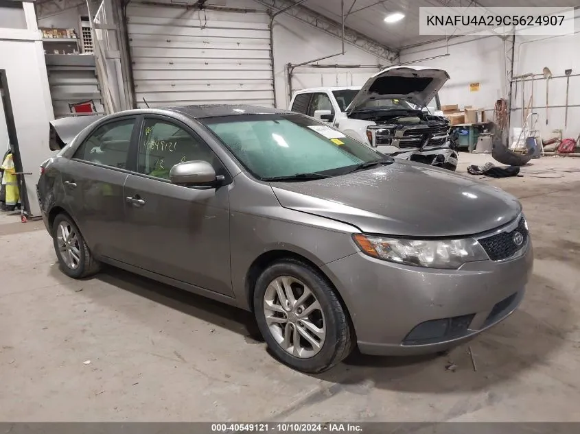 2012 Kia Forte Ex VIN: KNAFU4A29C5624907 Lot: 40549121