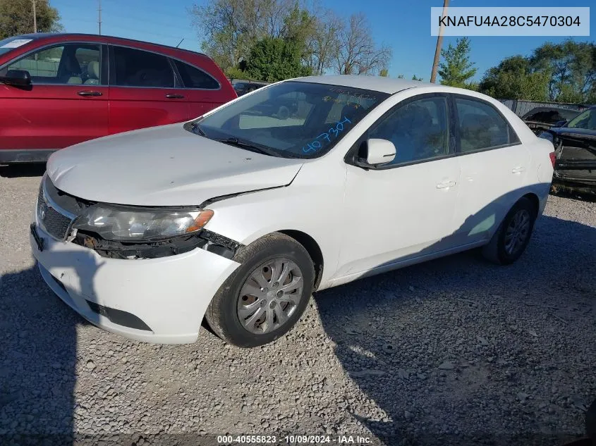 2012 Kia Forte Ex VIN: KNAFU4A28C5470304 Lot: 40555823