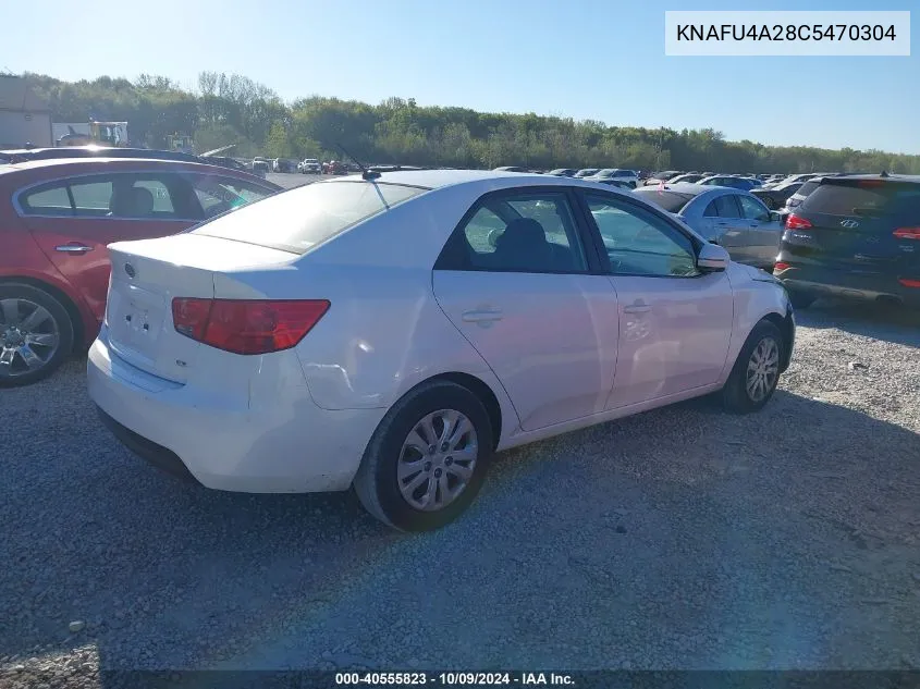 2012 Kia Forte Ex VIN: KNAFU4A28C5470304 Lot: 40555823