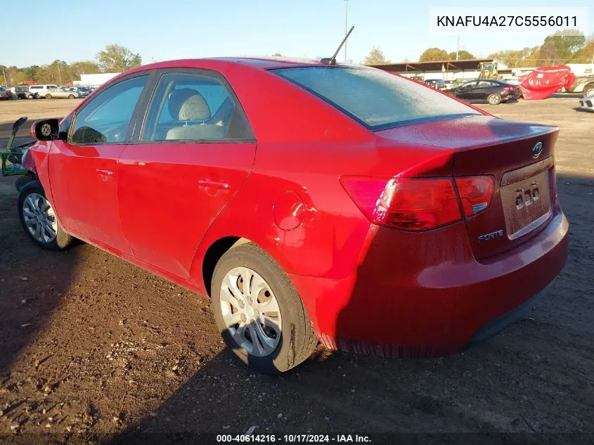 2012 Kia Forte Ex VIN: KNAFU4A27C5556011 Lot: 40614216