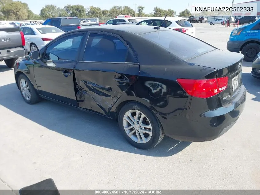 KNAFU4A22C562333 2012 Kia Forte Ex