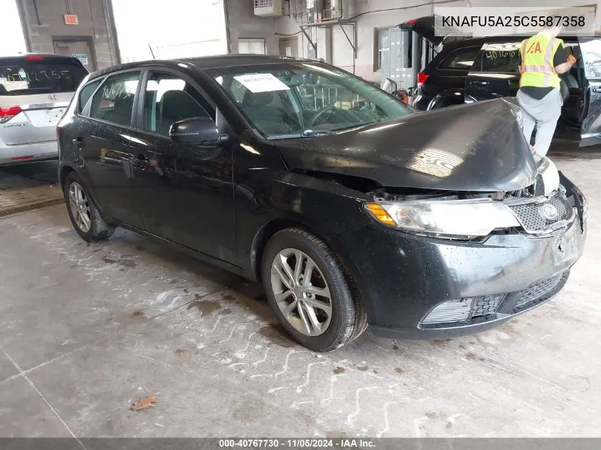 2012 Kia Forte Ex VIN: KNAFU5A25C5587358 Lot: 40767730