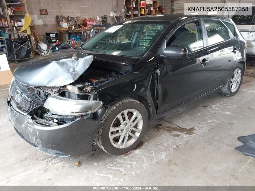 2012 Kia Forte Ex VIN: KNAFU5A25C5587358 Lot: 40767730