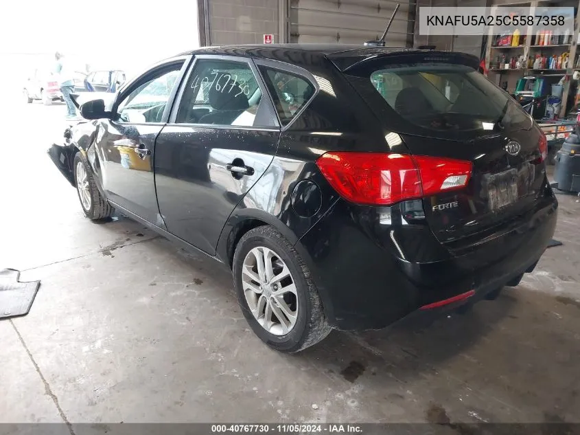 2012 Kia Forte Ex VIN: KNAFU5A25C5587358 Lot: 40767730