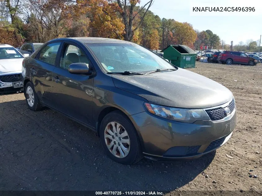 2012 Kia Forte Ex VIN: KNAFU4A24C5496396 Lot: 40770725