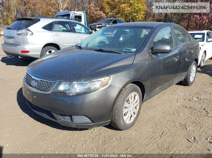 2012 Kia Forte Ex VIN: KNAFU4A24C5496396 Lot: 40770725