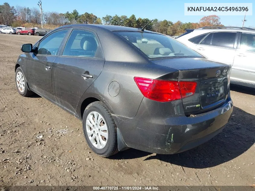 2012 Kia Forte Ex VIN: KNAFU4A24C5496396 Lot: 40770725