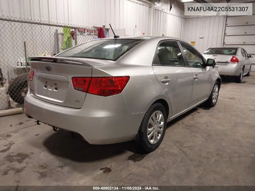 2012 Kia Forte Ex VIN: KNAFU4A22C5531307 Lot: 40802134