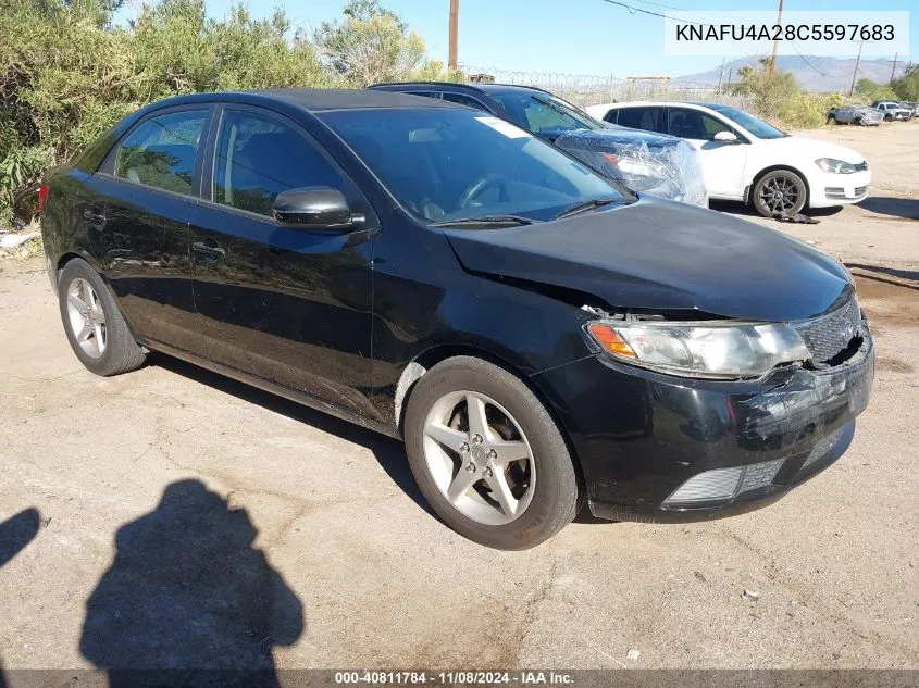 2012 Kia Forte Ex VIN: KNAFU4A28C5597683 Lot: 40811784