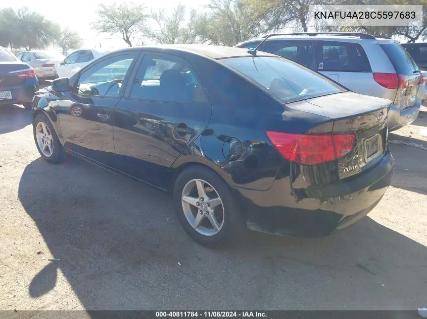 2012 Kia Forte Ex VIN: KNAFU4A28C5597683 Lot: 40811784