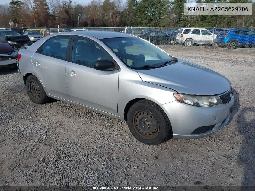 KNAFU4A22C5629706 2012 Kia Forte Ex