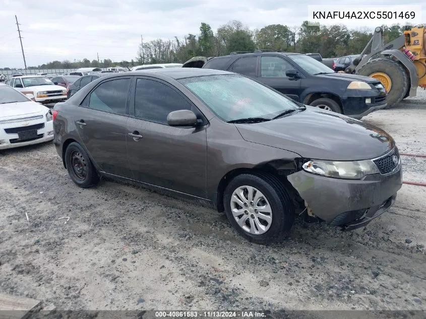 2012 Kia Forte Ex VIN: KNAFU4A2XC5501469 Lot: 40861583