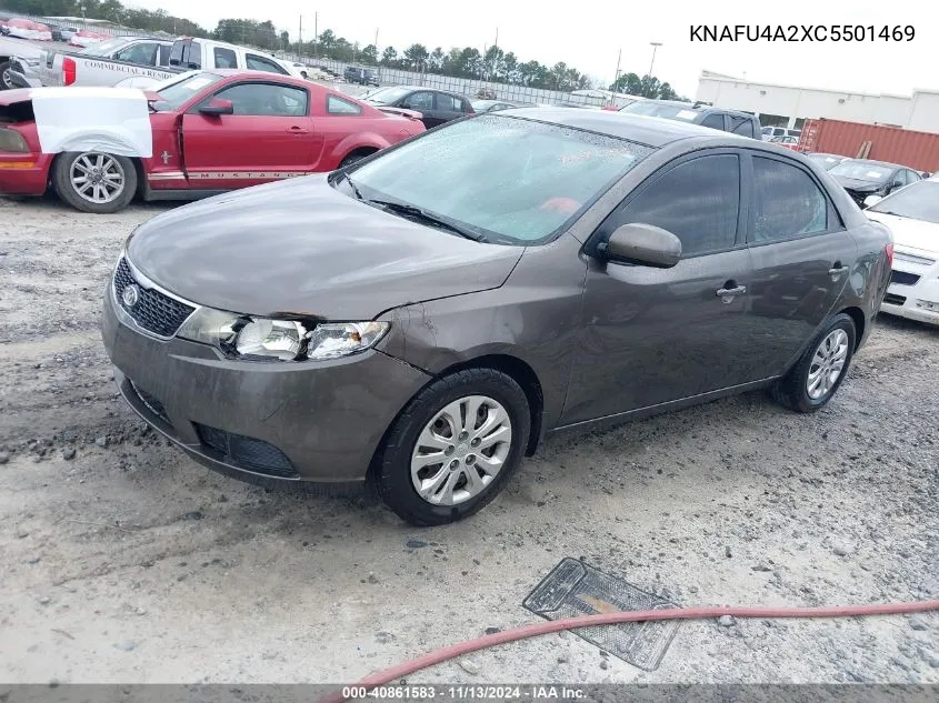 2012 Kia Forte Ex VIN: KNAFU4A2XC5501469 Lot: 40861583