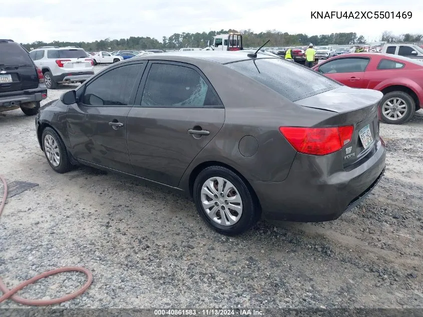 2012 Kia Forte Ex VIN: KNAFU4A2XC5501469 Lot: 40861583