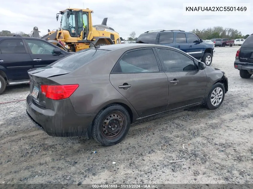 2012 Kia Forte Ex VIN: KNAFU4A2XC5501469 Lot: 40861583