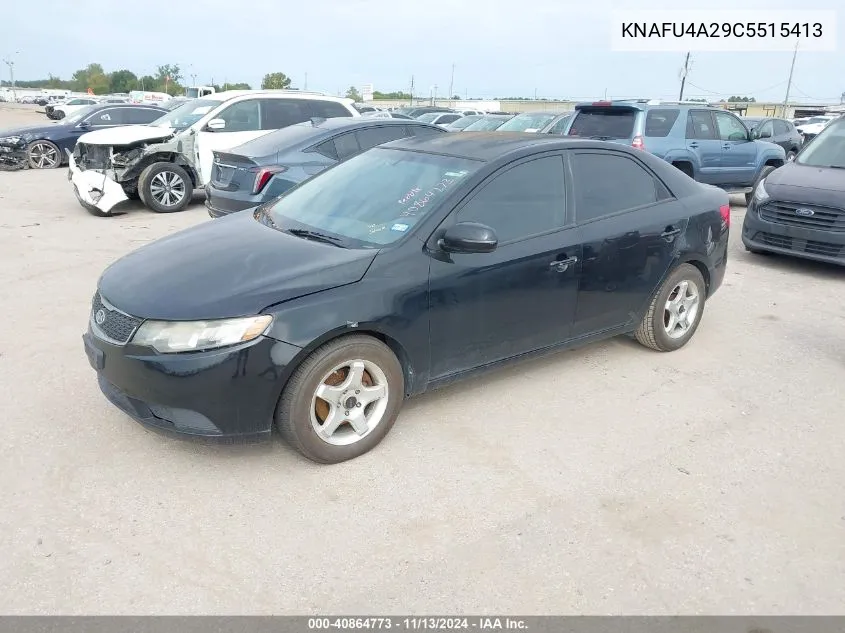 2012 Kia Forte Ex VIN: KNAFU4A29C5515413 Lot: 40864773