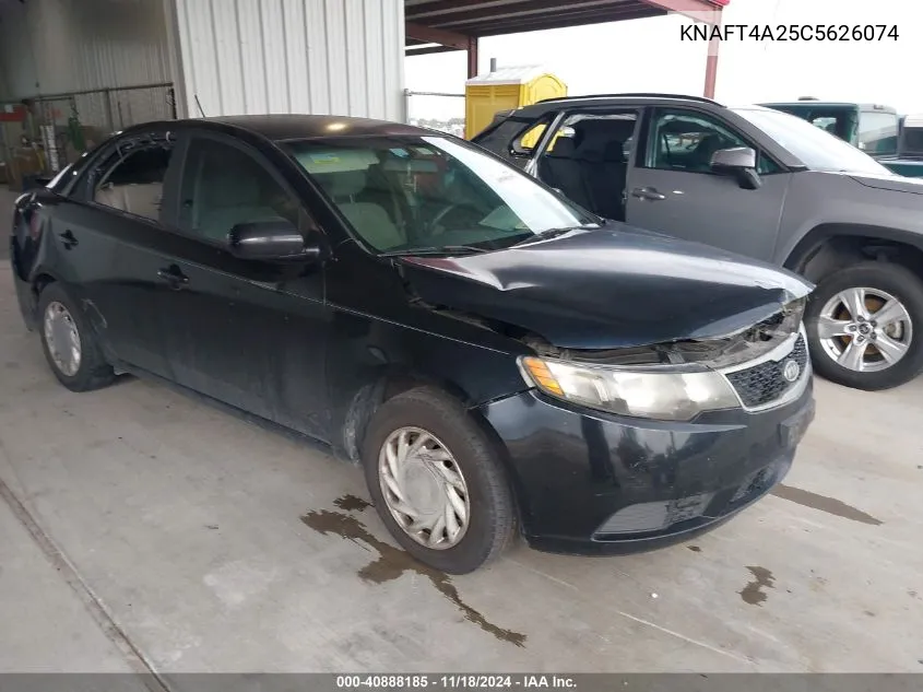 2012 Kia Forte Lx VIN: KNAFT4A25C5626074 Lot: 40888185