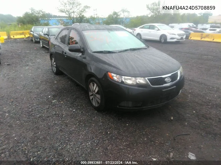 2013 Kia Forte Ex VIN: KNAFU4A24D5708859 Lot: 39933681