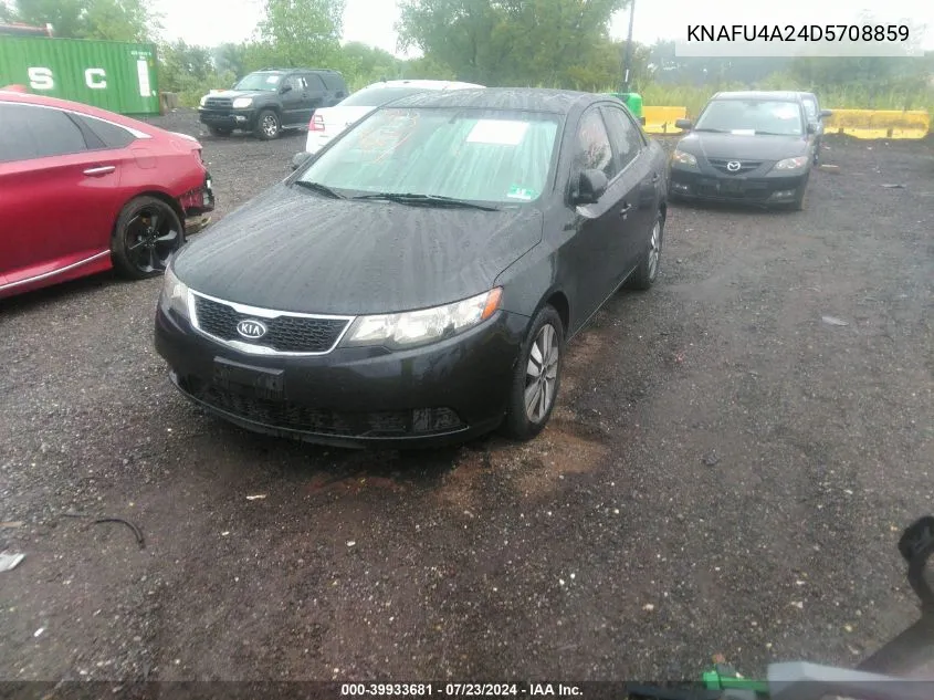 2013 Kia Forte Ex VIN: KNAFU4A24D5708859 Lot: 39933681