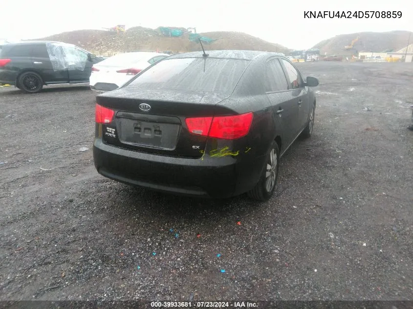 2013 Kia Forte Ex VIN: KNAFU4A24D5708859 Lot: 39933681