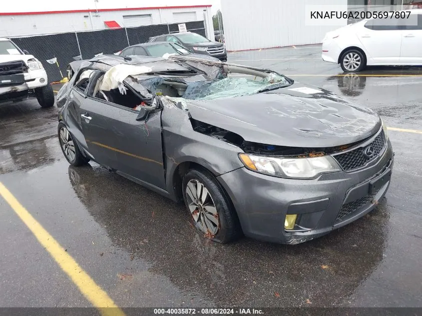 2013 Kia Forte Koup Ex VIN: KNAFU6A20D5697807 Lot: 40035872