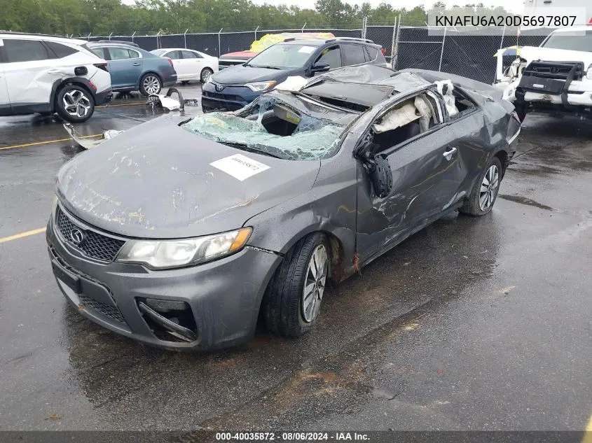 KNAFU6A20D5697807 2013 Kia Forte Koup Ex