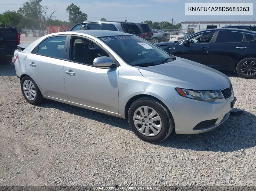 KNAFU4A28D5685263 2013 Kia Forte Ex