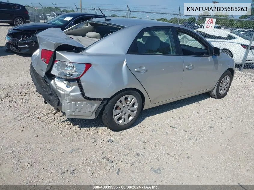 KNAFU4A28D5685263 2013 Kia Forte Ex