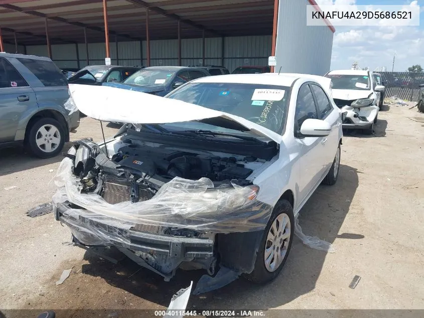 KNAFU4A29D5686521 2013 Kia Forte Ex