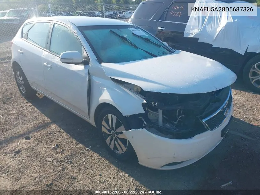 KNAFU5A28D5687326 2013 Kia Forte Ex