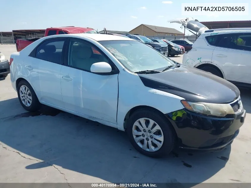 KNAFT4A2XD5706505 2013 Kia Forte Lx