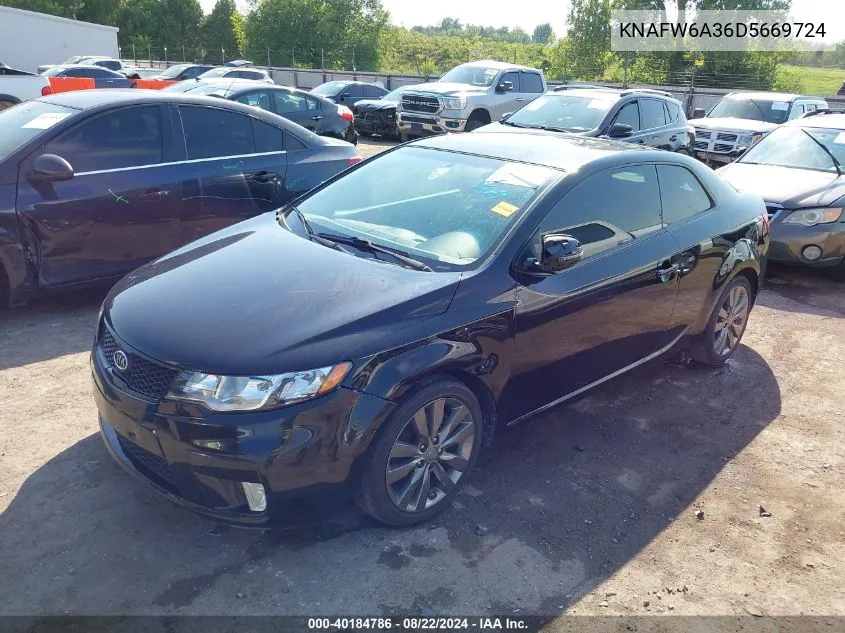 KNAFW6A36D5669724 2013 Kia Forte Koup Sx