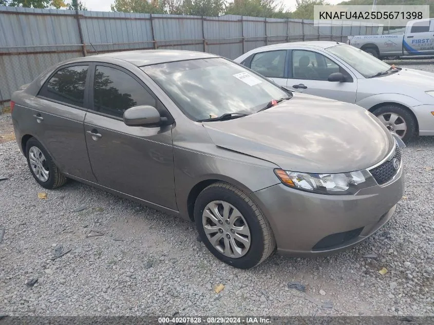 2013 Kia Forte Ex VIN: KNAFU4A25D5671398 Lot: 40207828