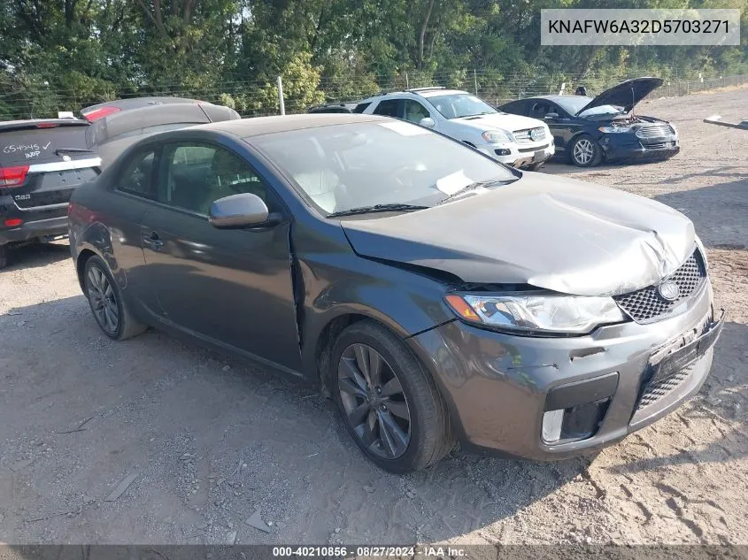 KNAFW6A32D5703271 2013 Kia Forte Koup Sx