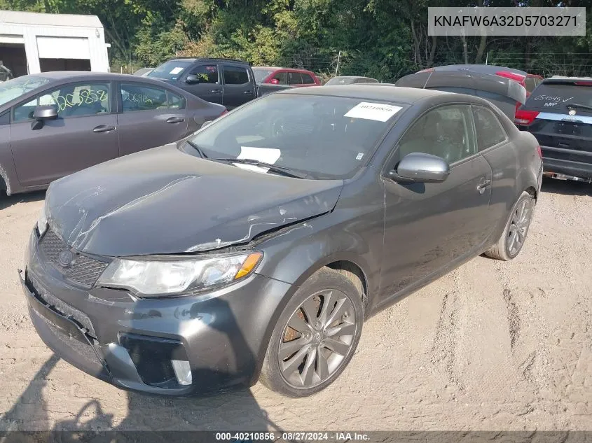 KNAFW6A32D5703271 2013 Kia Forte Koup Sx